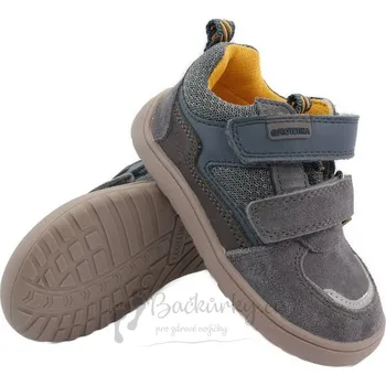 Chlapecké polobotky Dětské barefoot boty Protetika KAMERON Gris - vel. 20