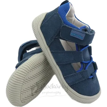 Chlapecké sandály Dětská barefoot letní obuv Protetika KENDY denim - vel. 28
