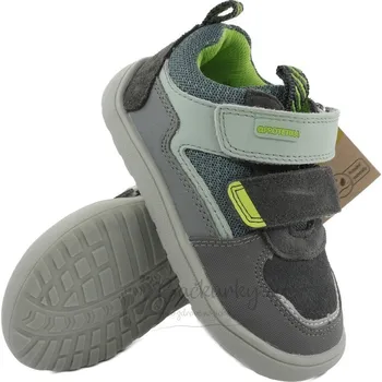 Chlapecké polobotky Dětské barefoot boty Protetika Kameron grey - vel. 19