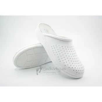 Pánské pantofle Zdravotní pracovní pantofle Protetika Tari white - vel. 42