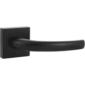 Dveřní kování Kuchinox Vera, klika na dveře, černá matná, LAV-KVE_900A