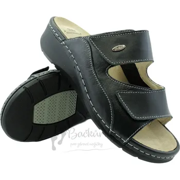 Dámské pantofle Batz dámské zdravotní pantofle Trudi black - vel. 37
