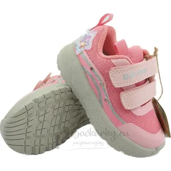 Chlapecké polobotky Dětské blikající tenisky D.D.STEP F083-51890C Pink - vel. 22