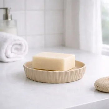 Mýdlenka Chic Antique Miska na mýdlo Diamond béžová