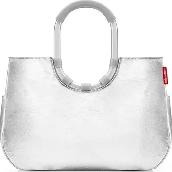 Kabelka Nákupní taška Reisenthel Loopshopper L Silver crackle