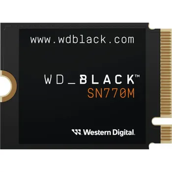 SSD disk WD BLACK SSD NVMe 1TB PCIe SN 770M, Gen4 8 Gb/s, (R:5150, W:4900MB/s) M.2 2230-S3-M