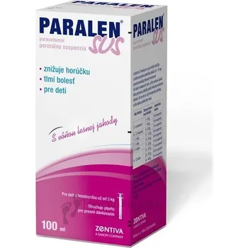 Lék Paralen suspenze 100 ml
