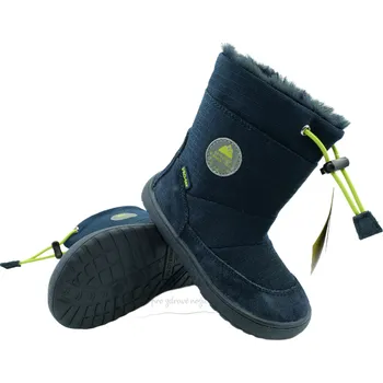 Dívčí obuv Zimní barefoot dětská obuv Protetika Heiko navy - vel. 25
