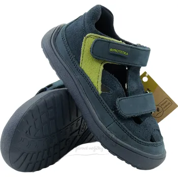 Chlapecké sandály Dětská barefoot letní obuv Protetika Alf navy - vel. 33