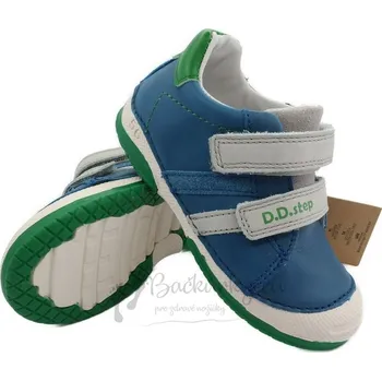 Chlapecké polobotky Dětské boty D.D.STEP S038-51626 Royal blue - vel. 21