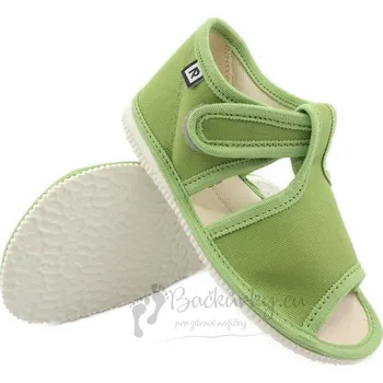 Chlapecké bačkory Dětské pantofle RAK 100014 - Zelená - vel. 17