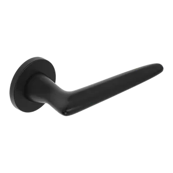 Dveřní kování Kuchinox Formelia, klika na dveře, černá matná, LAV-KFA_900A