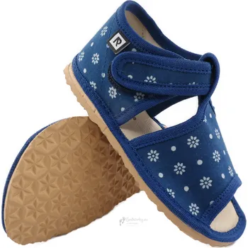 Chlapecké bačkory Dětské inovativní pantofle RAK 100014-4 - Modrotisk - vel. 18