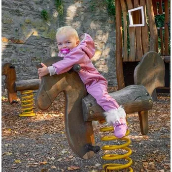 Kojenecká kombinéza ESITO Rostoucí zimní softshellová kombinéza Snow Antique pink Vel. 80-86