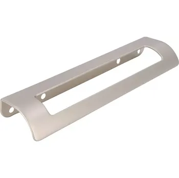 Nábytkové kování 12922 úchytka rozteč 160mm hranová ušlechtilá ocel mat (Nábytková úchytka s roztečí 160 mm. Praktický doplněk do interiéru.)