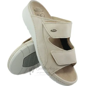 Dámské pantofle Batz dámské zdravotní pantofle Trudi beige mix - vel. 38