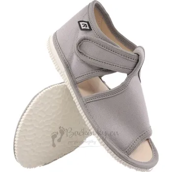 Chlapecké bačkory Dětské pantofle RAK 100014 - Šedé - vel. 20