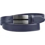 Pánský elegantní pásek 35-020-8PS-56 tmavě modrý 115 cm, Penny Belts