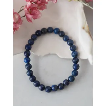 Náramek Lapis Lazuli náramek, 6 mm