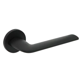 Dveřní kování Kuchinox Fiore, klika na dveře, černá matná, LAV-KRF_900A