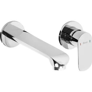 Vodovodní baterie Rea Hyper, podomítková umyvadlová baterie + BOX, chrom, REA-B2059