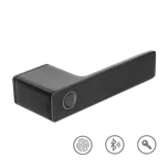 Kuchinox Tocco, klika na dveře s elektronickým zámkem na otisk prstu nebo klíč, černá, LAV-KCC_900D