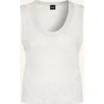 Boss Dámský Svetr Bez Rukávů Frignac, světle šedá, 42