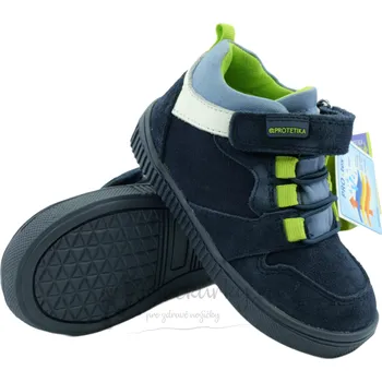 Chlapecké polobotky Dětské celoroční boty Protetika Bred Navy - vel. 23
