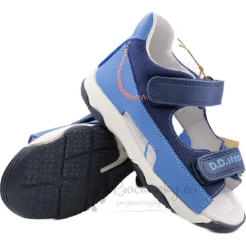 Chlapecké sandály Dětské sandály D.D.STEP G064-51351B Royal blue - vel. 25