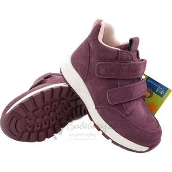 Chlapecké polobotky Dětské boty Protetika ZOE bordo - vel. 34