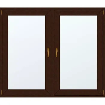 Okno Dvoukřídlé plastové okno 165x144