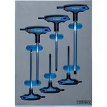 NAREX Modul imbusů s "T" rukojetí 6dílný