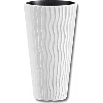 Obal na květináč Nohel garden Obal na květník SANDY SLIM plastový matný d39x71cm