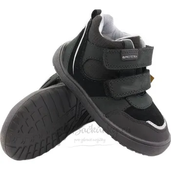 Chlapecké polobotky Dětské barefoot boty Protetika BANET black - vel. 19