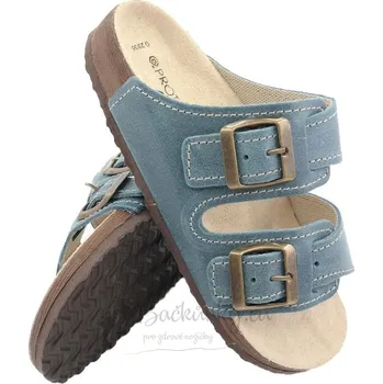 Chlapecké sandály Pantofle Protetika ORS T 16 džínovo-modrá vzor 95 - vel. 45