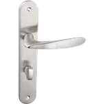 Kuchinox GOA, klika na dveře na dlouhém kování pro WC zámek, satén, LAV-KCG_313A