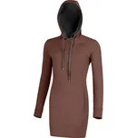 Lasting dámská merino mikina WELIA hnědá Velikost: S