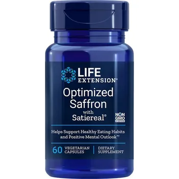 Life Extension Optimized Saffron with Satiereal 60 cps.