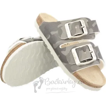 Chlapecké sandály Dětské pantofle Protetika ORS T 94 maskáč šedý vzor 51 - vel. 28