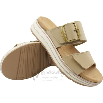 Dámské pantofle Dámské pantofle Batz Karina beige - vel. 38