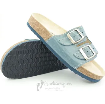 Chlapecké sandály Pantofle Protetika ORS T 13 džínově modrá vzor 95 - vel. 45