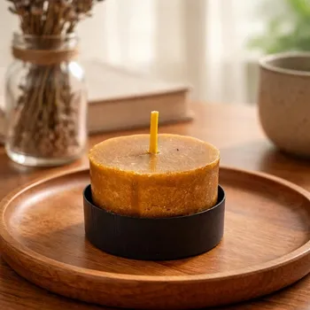 Svícen Homebound by Kolony - Stojan na čajovou svíčku s magnetem - 2,5x3,5cm - černý 79704 Nové zboží