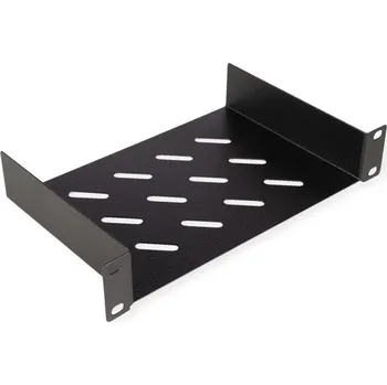 Rozvaděč Roline 10" police 1U, 150 mm, černá