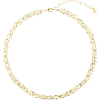 Náhrdelník Preciosa Pozlacený bižuterní náhrdelník Lunara s českým křišťálem Preciosa 2577Y00