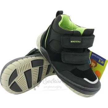 Chlapecké polobotky Dětské boty Protetika KEIKO black - vel. 25