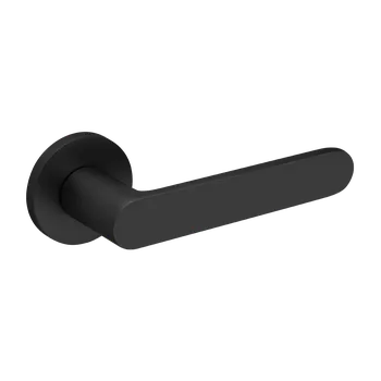 Dveřní kování Kuchinox Malaga, klika na dveře, černá matná, LAV-KMG_900A