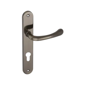 Dveřní kování Kuchinox Kuchinox, klika na dveře na dlouhém kování pro cylindrickou vložku PZ, patina, LAV-KCK_412S