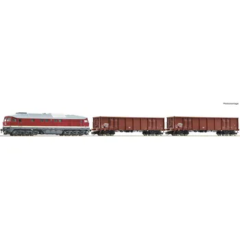 Modelová železnice ROCO TT Digitální set vlak s lokomotivou BR232 DR 5190003