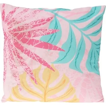 Povlečení Polštářek Leaf modrá, 45 x 45 cm, mix barev