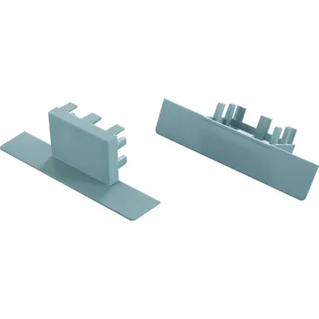 LED lišta Koncovka profilu EC-PROFIL AKIN SKY BLUE (12-1567-01) barva sametově modrošedá GXLP2475 Greenlux